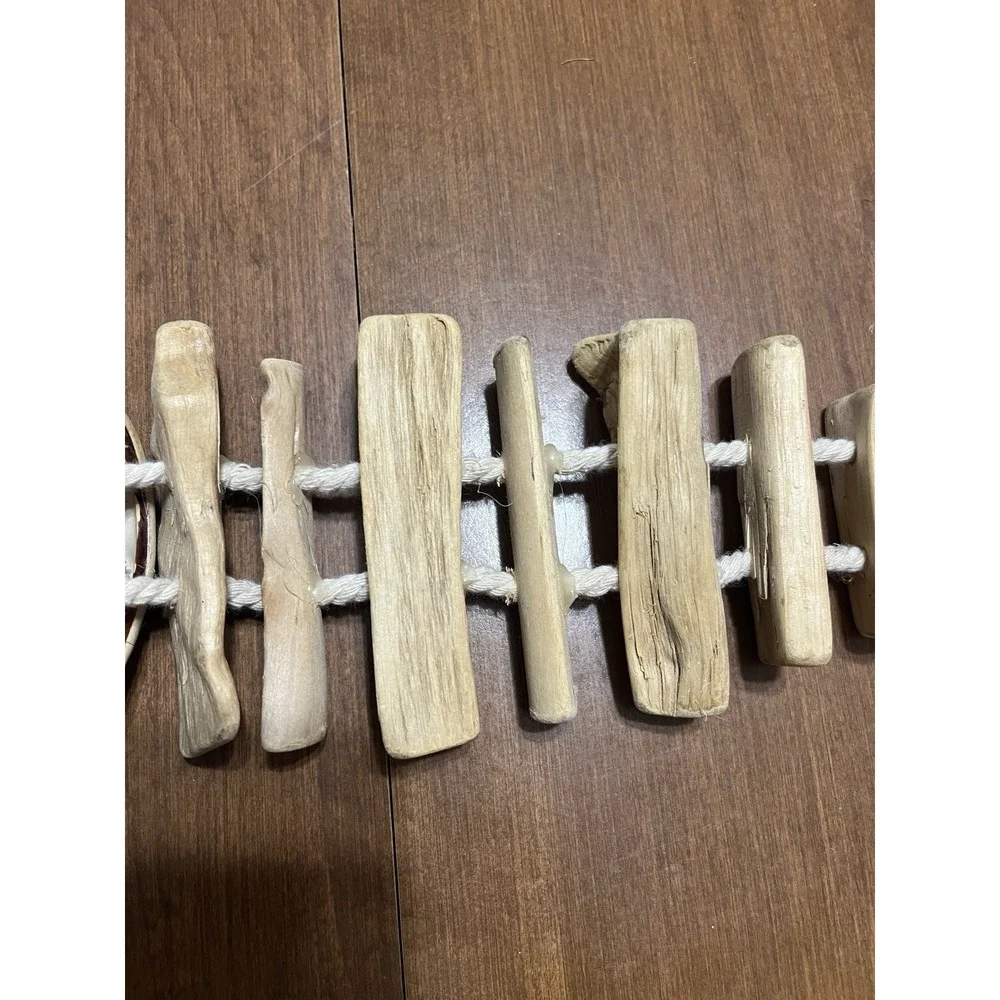 Hanging Pottery Ceramic Driftwood Fish Sculpture Beach Lakehouse‎ Decor 16
